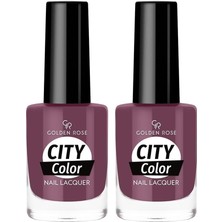 Belirtilmemiş City Color Nail Lacquer No:34 2li Paket