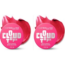 Belirtilmemiş New York Cloudtopia Köpük Dokulu Mat Allık 04 Pink Daydream (2 Paketi)