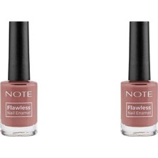 Belirtilmemiş Note Nail Flawless Oje 65 Velvet, Pembe (2 Paketi)