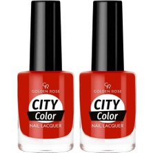 Belirtilmemiş City Color Nail Lacquer NO:146 - Oje 2li Paket
