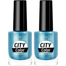 Belirtilmemiş City Color Nail Lacquer NO:153 - Oje 2li Paket