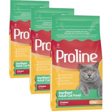 Belirtilmemiş Proline Tavuk Etli Kısırlaştırılmış 1.2 kg (3 Paketi)