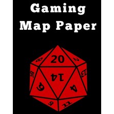 Belirtilmemiş Map Paper: 1 Inch Hexagonal Grid Paper Large Hexagons: 8.5" x 11" Graph Paper Notebook 1 Inc
