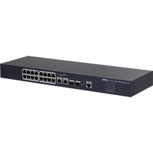 Belirtilmemiş Dahua 16PORT SG4020 Gigabit 2-Sfp Yöneti̇lebi̇li̇r Switch