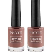 Belirtilmemiş Note Nail Flawless Oje 67 Antique Rouge, Kahverengi 2li Paket