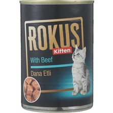 Belirtilmemiş Rokus Yavru Konserve Maması, 410 G, Dana Etli