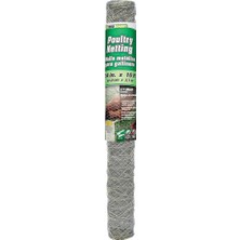 Belirtilmemiş Yardgard 308400B Kümes Hayvanları Ağı Çiti, 60 cm x 10 Ayak, Gümüş