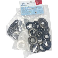 Klinkshop 31 Numara Antiksarı Renk Kuşgözü - 17 mm Aparatsız Malzeme Paketi - 25 Adet Paslanmaz Pirinç Kuşgözü