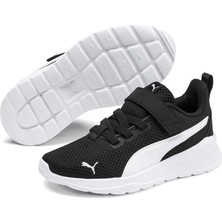 Puma Anzarun Lite Ac+ Ps Siyah Erkek Çocuk Tekstil Malzeme Düz Tabanlı Günlük Spor Ayakkabı