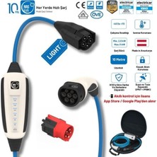 NRGkick Basic Plus Set 16A Light 11KW 10M Ac Mobil Monofaze & Trifaze Şarj (Wallbox)