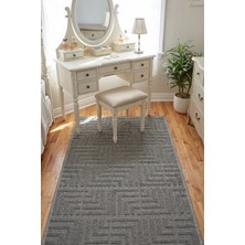 Halı Special Corridor Antrasit Yolluk 80X150 cm | %100 Pamuk, Yıkanabilir,mutfak,banyo,yatak Odası
