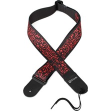 Belirtilmemiş Dimarzio DD3143 2 Inç Steve Vai Siyah Gitar Askısı