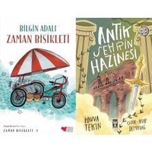 Can Yayınları Zaman Bisikleti 1 (Bilgin Adalı) ve Antik Şehrin Hazinesi