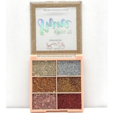 Belirtilmemiş Born To Shıne 6'lı Glitter - 6 Colors Glıtter Eyeshadow, ROESIAROSE757