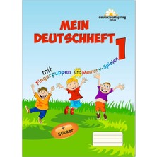 Deutschmitspring Verlag Mein Deutschheft 1 Eğlenceli Resimli Almanca Çalışma Defteri