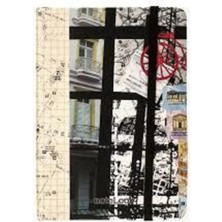 Mikasso Defter Not A6 Çizgisiz 7526 Karton Düz Çizgisiz Orta Boy Turuncu Not Defteri A6