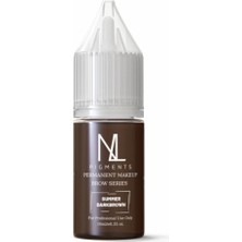 Belirtilmemiş Kalıcı Makyaj Kaş Boyası, Summer Darkbrown, 10ML, Profesyonel Kullanım