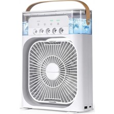 Belirtilmemiş Concord Air Cooler Fan - Sulu Taşınabilir Mini Klima Hava Soğutucu, 3 Kademeli Türbin Vantilatör