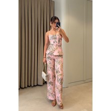 Magarde Rosalia Kemerli Takım- Pembe