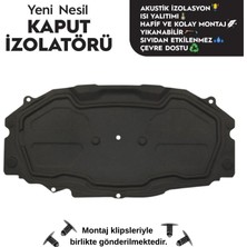 Öz-İş Renault Clio 2 Hatchback Kaput Izolatörü (2002 - 2006 Arası)