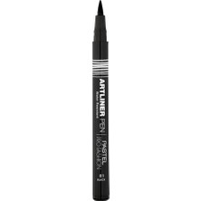 Belirtilmemiş Siyah Kalem Eyeliner Profashion Artliner Pen No 01 Black
