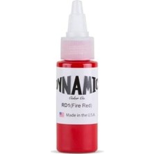 Belirtilmemiş Fire Red 1oz / 30 ml – Parlak Kırmızı Dövme Boyası