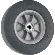 Belirtilmemiş Düz Korumalı Yedek Tekerlek - 25 cm - 136 Kg. Yük Kapasitesi - El Arabalarında, Vagonlarda, Sepetle