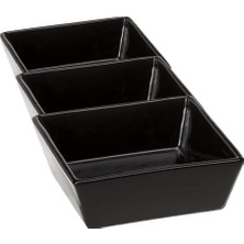 Belirtilmemiş Ferplast Altair 14 Seramik Mama Kabı, 14 x 14 x 5 Cm, 0,5 L, Siyah (3 Paketi)
