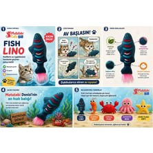 Matatabi Cats FİSH Çıngıraklı Matatabi İçerikli Kedi Oyuncağı Eğlenceli Tasarım ile Kedinizin Favorisi