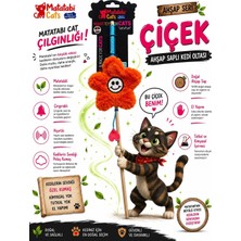Matatabi Cats  Olta Çiçek (Hışırtılı,çıngıraklı ,matatabi Li,muhteşem Kumaşlı Kedi Oltası)