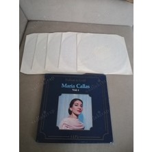 Plakperest Marıa Callas - Aıda  (Verdı ) - Almanya Dönem Baskı 5xlp Box Set Plak