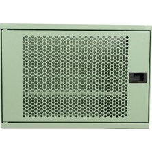 Alfafonet Ziglat 400 Serisi WiFi Box Duvar Tipi Modem ve WiFi Kutusu 400x120x280 mm Yeşil | Perfore Metal Kapak | Montajlı