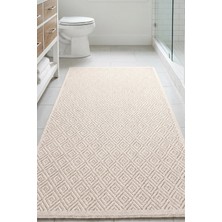 Halı Special Corridor Krem Yolluk 80X150 cm | %100 Pamuk, Yıkanabilir,mutfak,banyo,yatak Odası