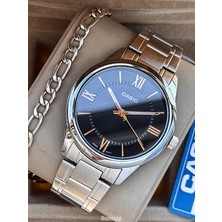 Casio Şık Hediye Paketinde Çelik Kordon ,  Lüx Erkek Kol Saati + Bileklik
