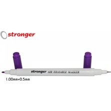 Stronger Çift Başlı Mor Hava Ile Uçan Kalem 0,5mm+ 1.0mm