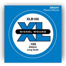 Belirtilmemiş D'addario XLB105 Einzelsaite (Größe: Xl) Nickel Wound 105 Long Scale