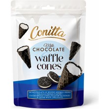Conitta Beyaz Çikolata ve Kakaolu Gofret 80 Gr. (1 Paket)