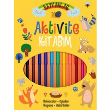 Maxi Hayvanlar Aktivite Kitabım (10 Adet Kalem ile Birlikte)