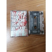 Plakperest Manıcs Street Preachers - Know Your Enemy  - 2001 Sony  Müzik  Türkiye Basım   *kaset*