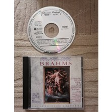Plakperest Johannes Brahms   / Symphonıe Nr. 2 In D-Dur  Op. 73 , Tragısche Ouverture In D Moll Op. 81 / CD  Albüm   -Almanya  Basım