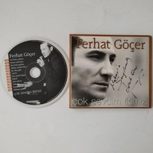Plakperest Ferhat Göçer ‎–  Çok Sevdim Ikimizi -  Türkiye Basım - 2. El  CD  Albüm / Isme Ithafen Imzalıdır