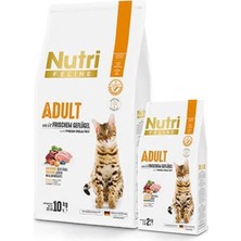 Nutri Feline Tavuklu Yetişkin Tahılsız Kedi Maması 10 kg
