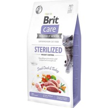 Brit Care Cat G-F Sterilized Weight Control Fresh Duck & Turkey 7