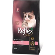 Reflex Plus Mother&Baby Premium Kalite Kuzulu Yavru Kedi Maması 1.5 Kg Türkiye Menşeli