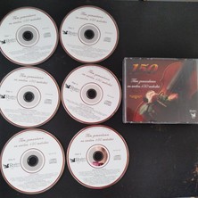 Plakperest 150 - Tüm Zamanların En Sevilen 150 Melodisi  -   Türkiye  Basım - 2. El  6xcd Box Albüm