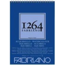 Mikasso 1264 Watercolour Sulu Boya Defteri Üstten Spiralli 300G A5 Sert Spiralli Çizgisiz Belirtilmemiş Beya