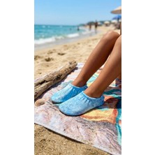 Cg Kids Unisex Çocuk Kaydırmaz Taban Deniz Ayakkabısı Kaydırmaz Tabanlı Havuz Patiği