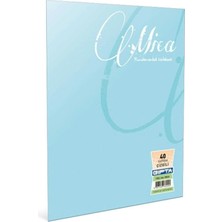 Mikasso 60 Yaprak A5 Mica Tel Dikiş Plastik Kapak Kareli Defter 1712 Karton Düz Kareli Orta Boy Beyaz Blokno
