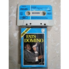Plakperest Fats Domıno -  1965 Hollanda Basım Kemik Kaset