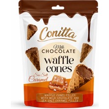 Conitta Deniz Tuzlu Karamel Dolgulu Gofret 80 Gr. (1 Paket)